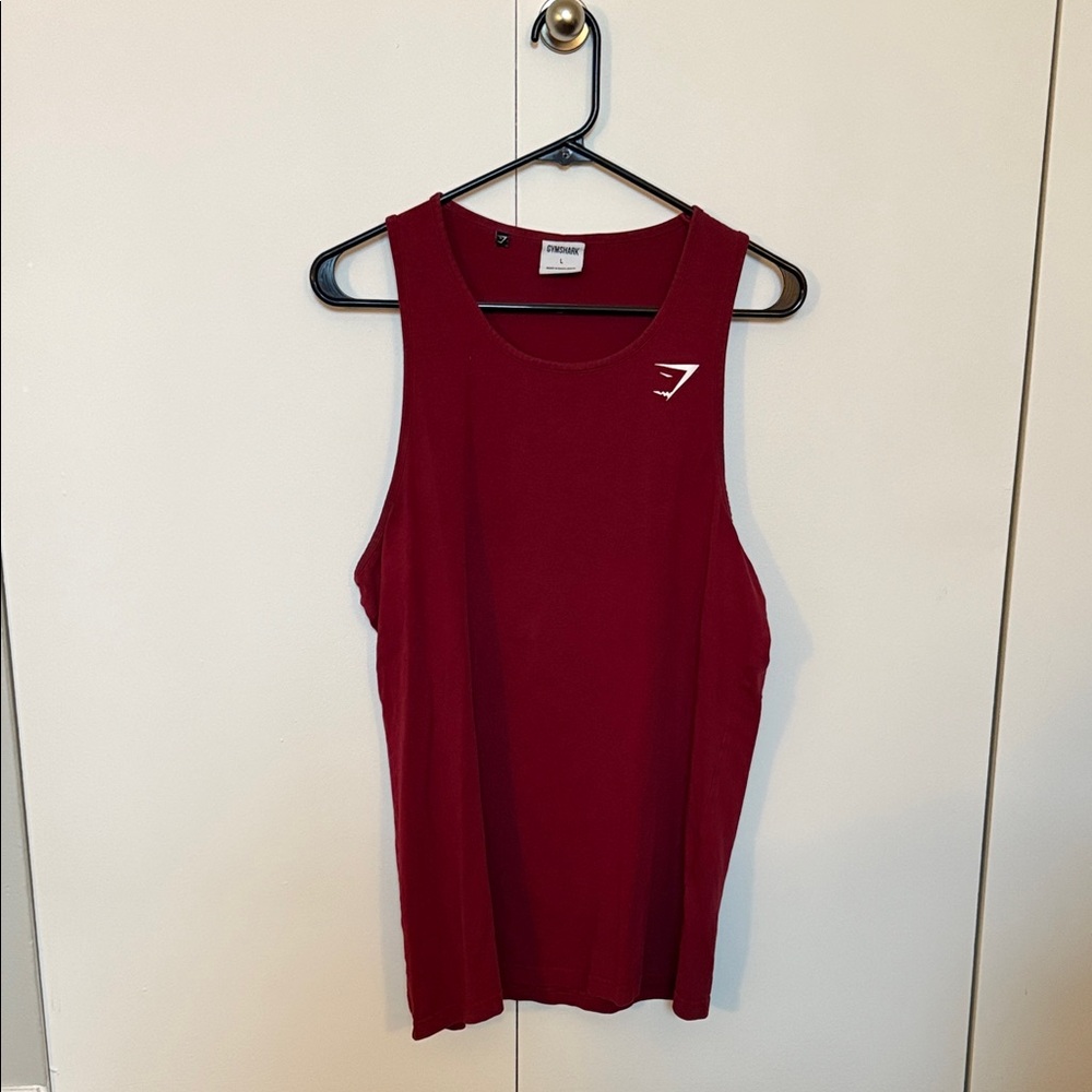 Gymshark Men’s Burgundy Tank Top